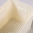 FreshGrid Fridge Storage Box With Drainage Basket Nestasia