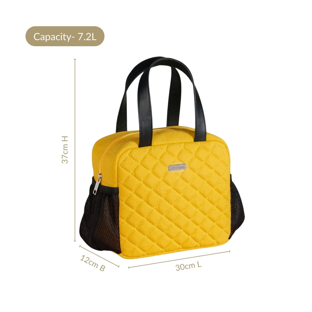 Freshpack Insulated Lunch Tote Yellow Nestasia