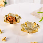 Frill Metal Trinket Bowl Set Of 2 Nestasia