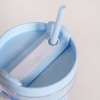 Citrify Transparent Fruit Infuser Water Bottle With Handle Ice Blue 1210ml Nestasia