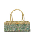 Handwoven Seagrass Hamper Basket for Fruits, Gifts, and Home Decoration