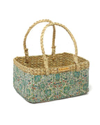 Handwoven Seagrass Hamper Basket for Fruits, Gifts, and Home Decoration