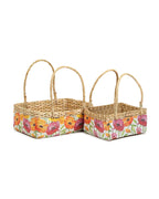 Eco-Friendly Seagrass Basket for Fruits, Gift Hampers, and Home Decor