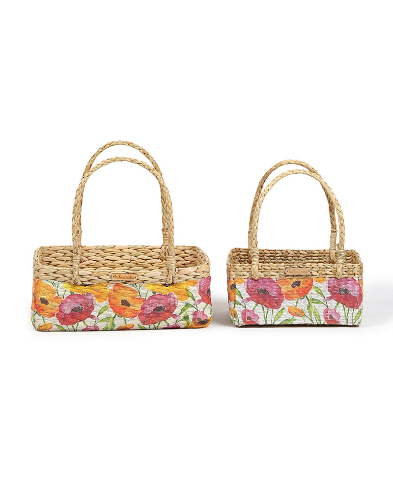 Eco-Friendly Seagrass Basket for Fruits, Gift Hampers, and Home Decor