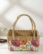 Eco-Friendly Seagrass Basket for Fruits, Gift Hampers, and Home Decor