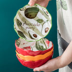 Modern Ceramic Fruit Bowls 500 ml Nestasia