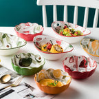 Modern Ceramic Fruit Bowls 500 ml Nestasia