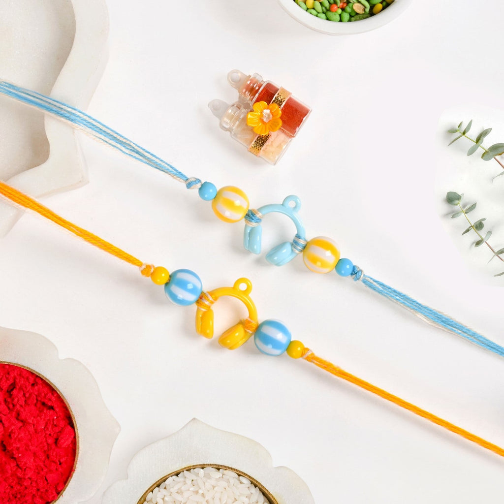 Funky Beats Rakhi Gift Set Nestasia