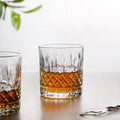 Prism Cut Whiskey Glass Set Of 6 230ml Nestasia