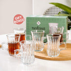 Turkish Tea Cup Set Of 6 150ml Nestasia