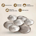 Clustered Bowls Large Platter Silver Nestasia