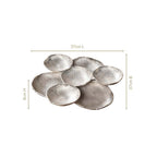 Clustered Bowls Large Platter Silver Nestasia