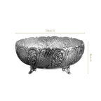 Lustre Brass Urli With Pure Silver Coating 18cm Nestasia