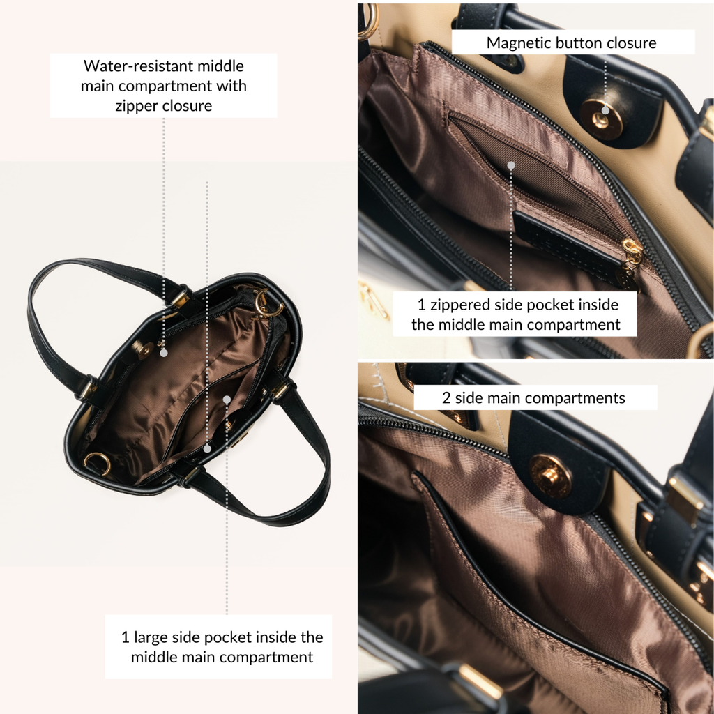 Luma Handbag With Sling Strap Nestasia