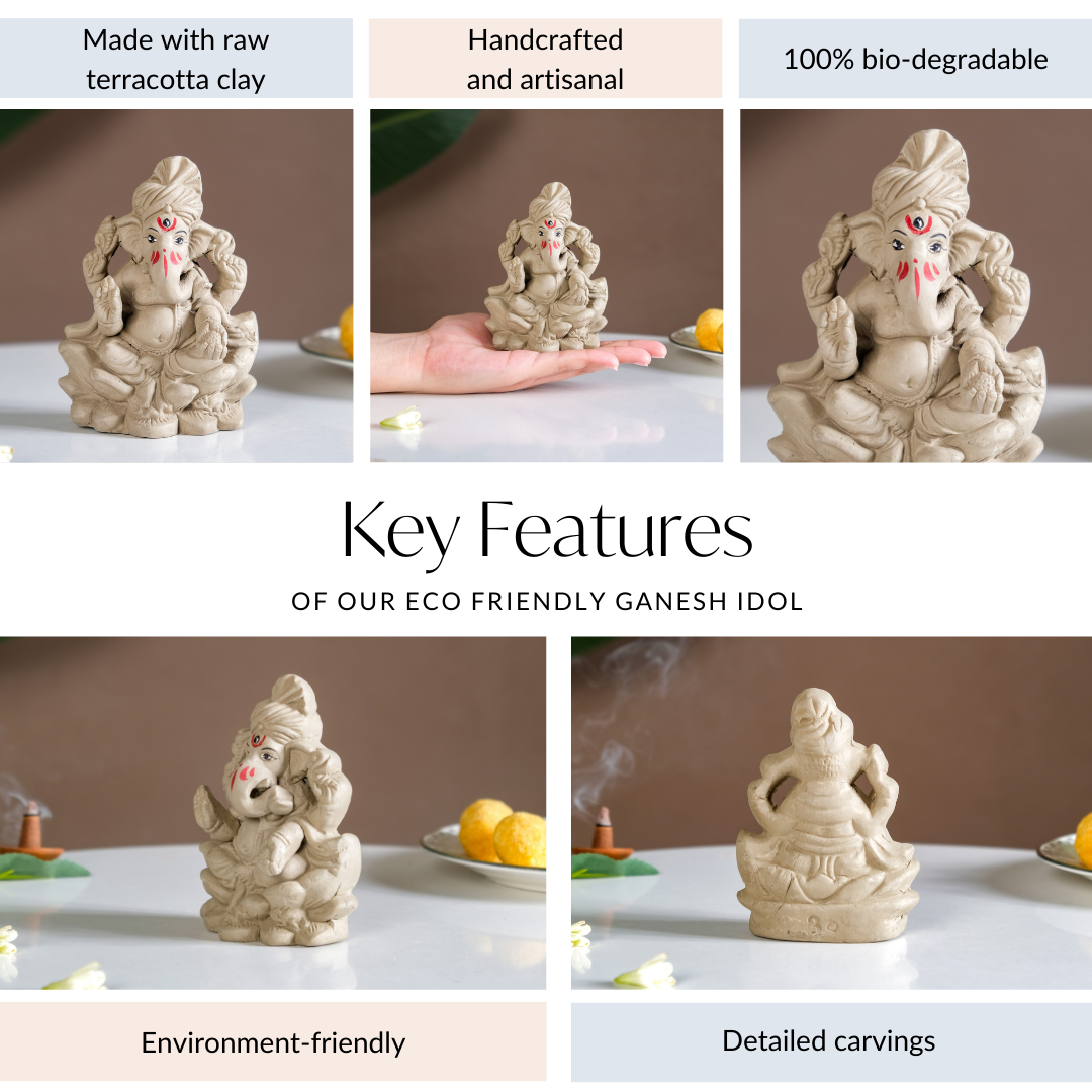 Eco Friendly Ganesh Idol Nestasia