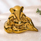 Ganesha Idol With Diya In Gift Box Set Of 3 Nestasia