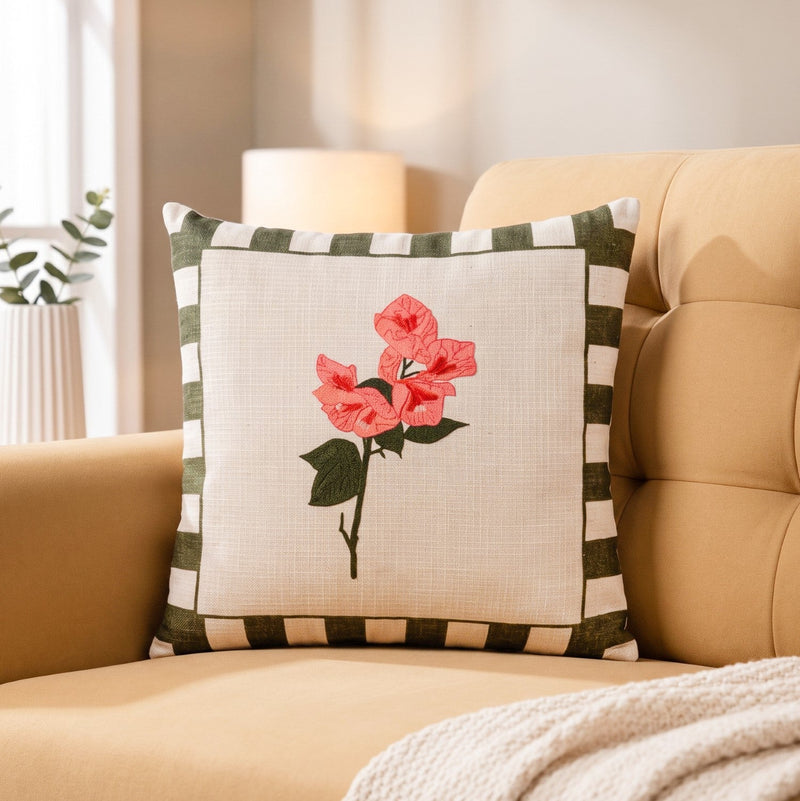 Garden Muse Cotton Cushion Cover 46x46cm Nestasia