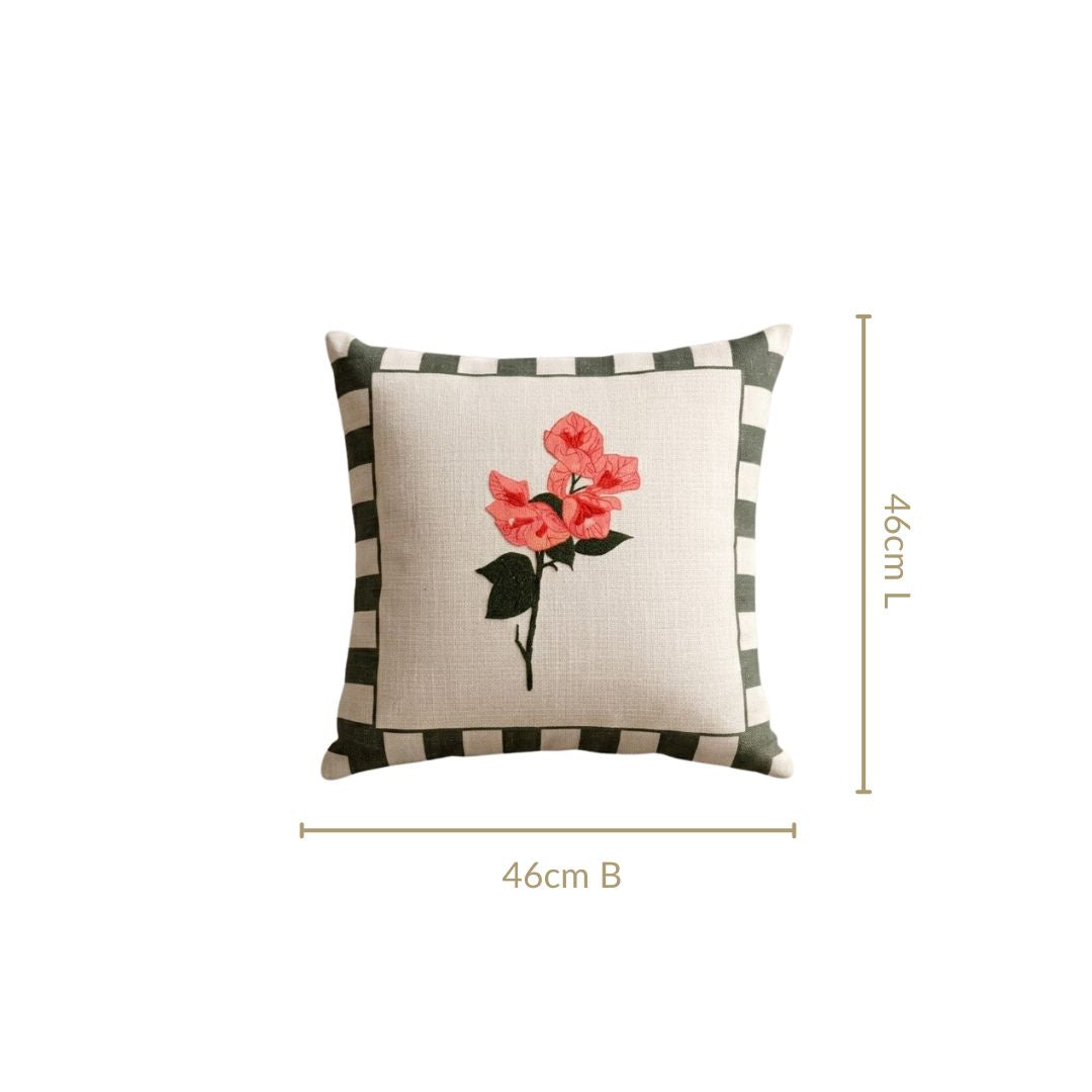 Garden Muse Cotton Cushion Cover 46x46cm Nestasia