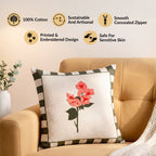 Garden Muse Cotton Cushion Cover 46x46cm Nestasia