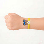 Teddy In A Toy Car Kids Rakhi Set Nestasia