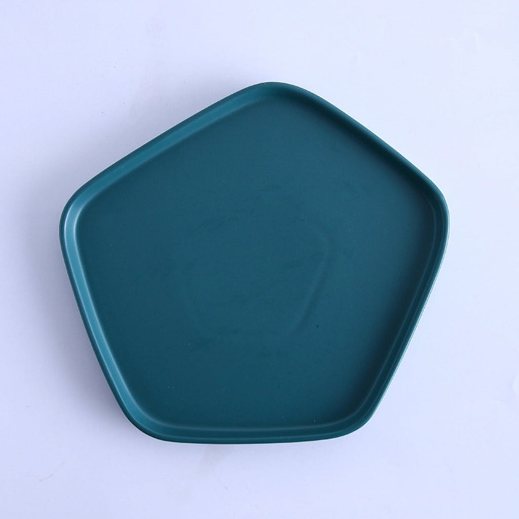GEOMETRIC Pentagon Plates Nestasia