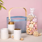 Bath Basket Hamper Set Nestasia