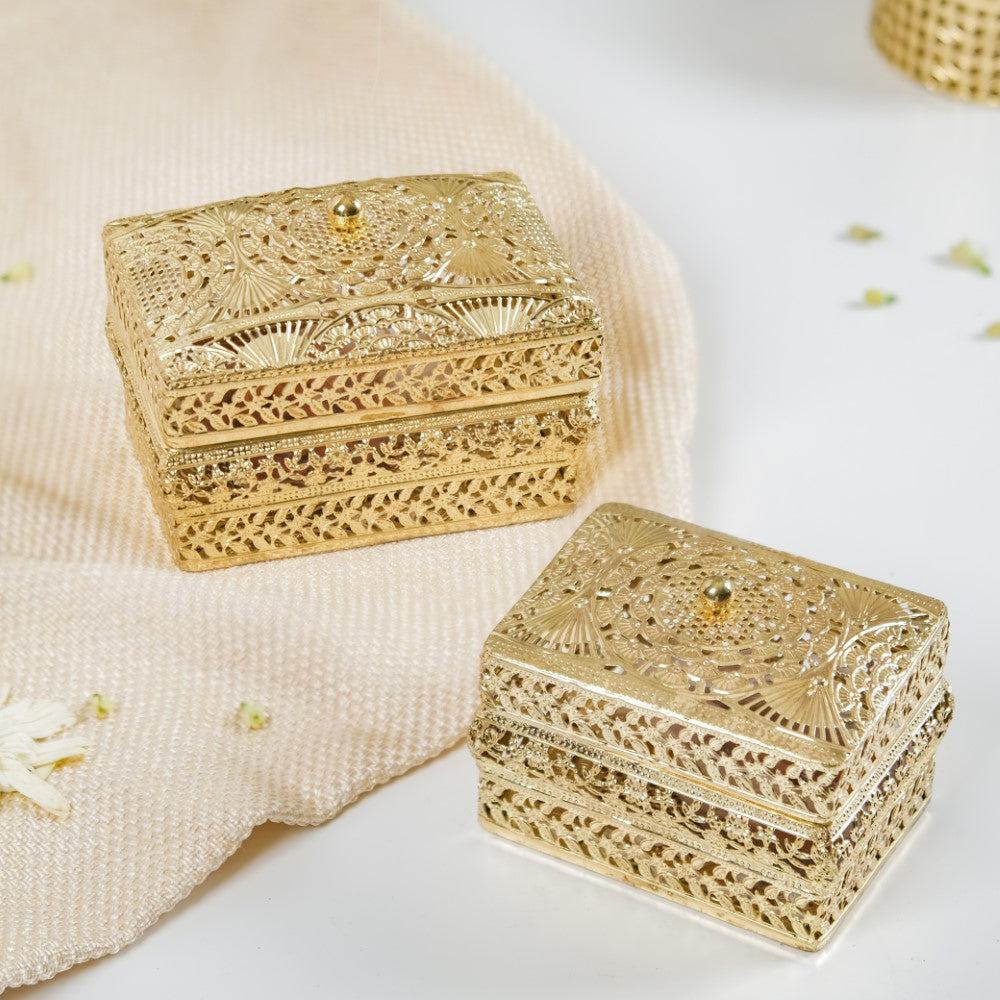Gold Gift Box Set Of 2
