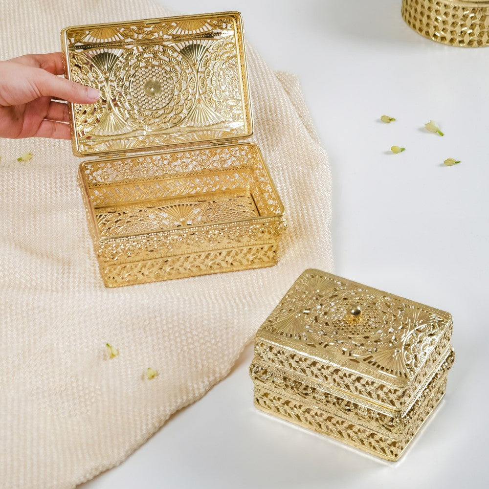 Gold Gift Box Set Of 2