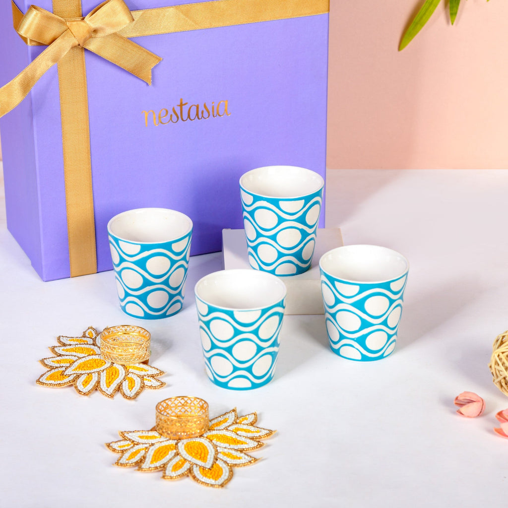Sips & Celebrations Gift Hamper Set Of 7 Nestasia
