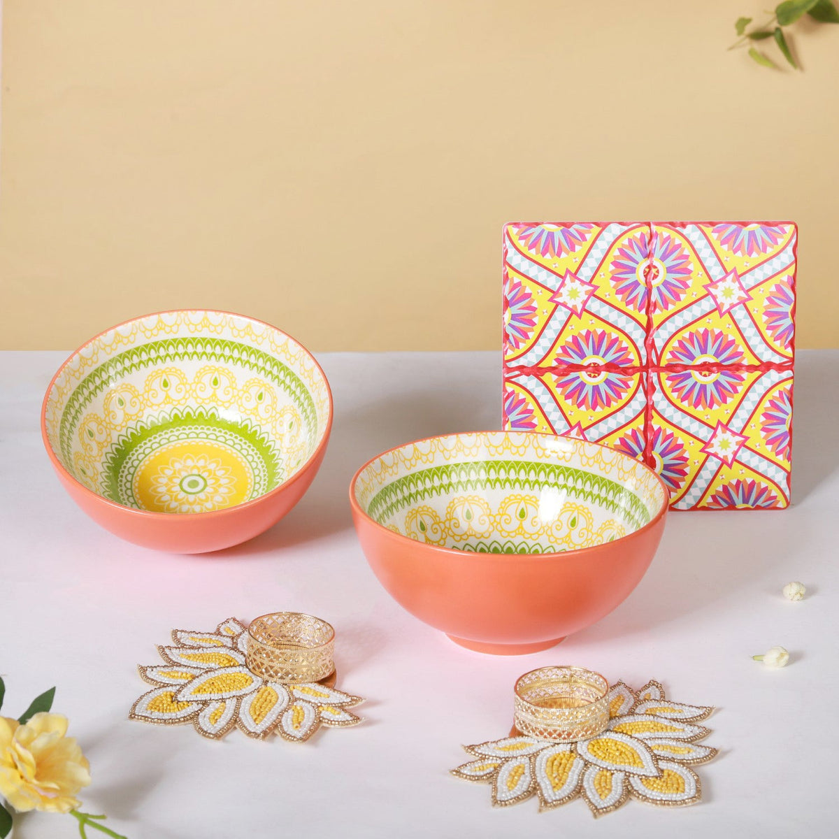 Radiant Snack Time Hamper Set Of 5 Nestasia