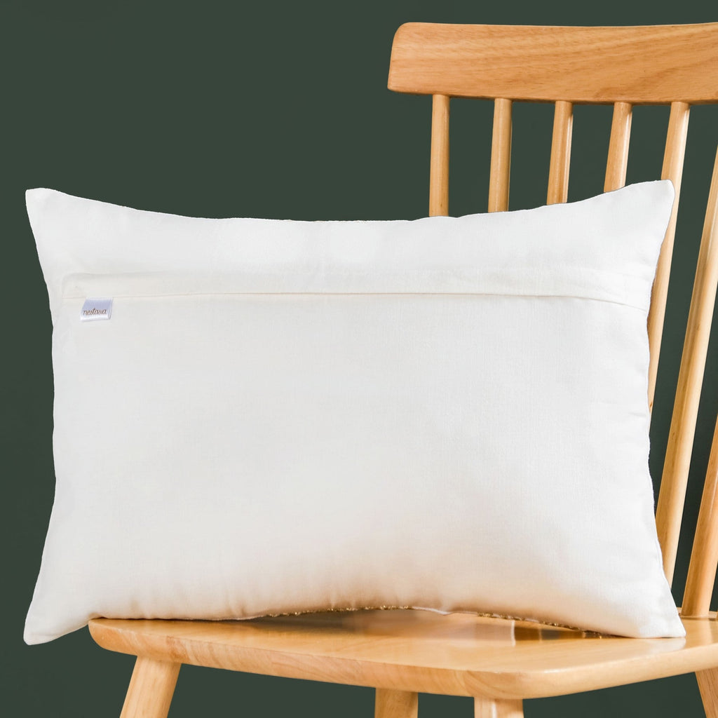 Gilded Grove Cotton Cushion Cover 50x36cm Nestasia