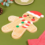 Gingerbread Man Serving Platter 30x22cm Nestasia