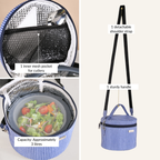 Gingham Daily Insulated Lunch Bag Nestasia