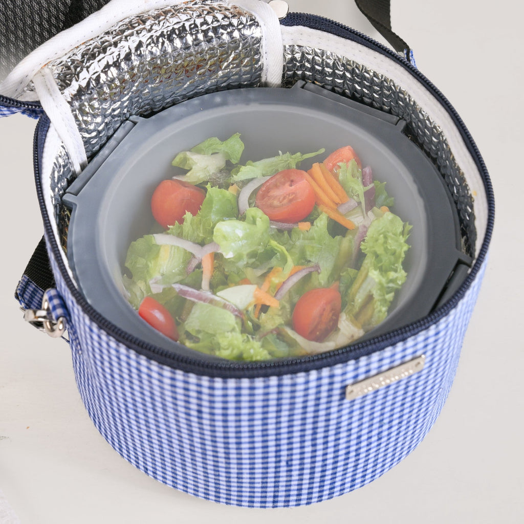 Gingham Daily Insulated Lunch Bag Nestasia