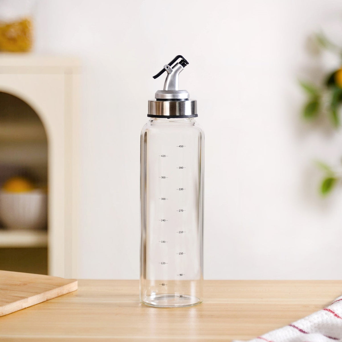 Glass Oil Bottle Set Of 2 500ml Nestasia