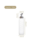 Glass Oil Dispenser Bottle With Measurement Marking 750ml Nestasia