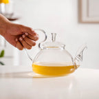 Vintage Glass Tea Pot 800ml Nestasia