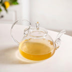 Vintage Glass Tea Pot 800ml Nestasia