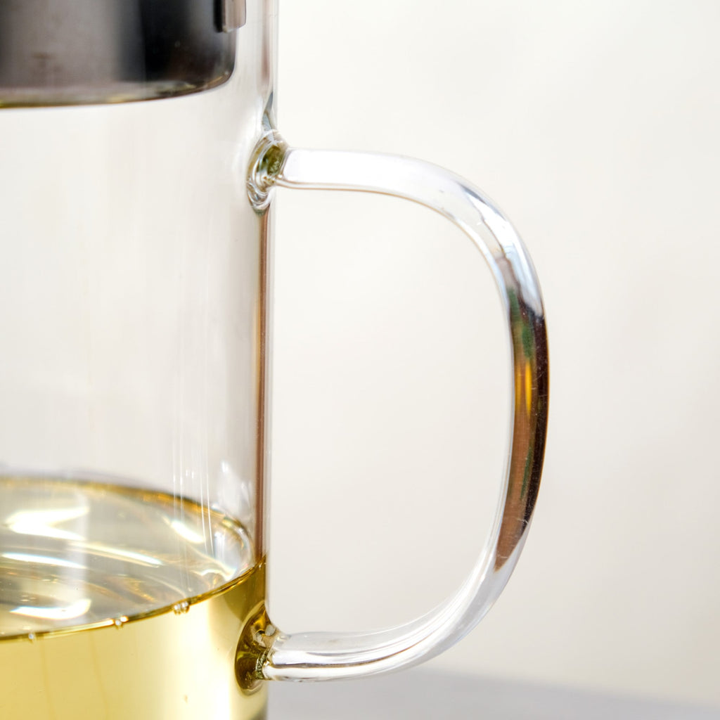 Glass Oil Pot With Strainer 1500ml Nestasia