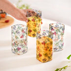 Springtime Borosilicate Cocktail Glassware Set Of 4 340ml Nestasia