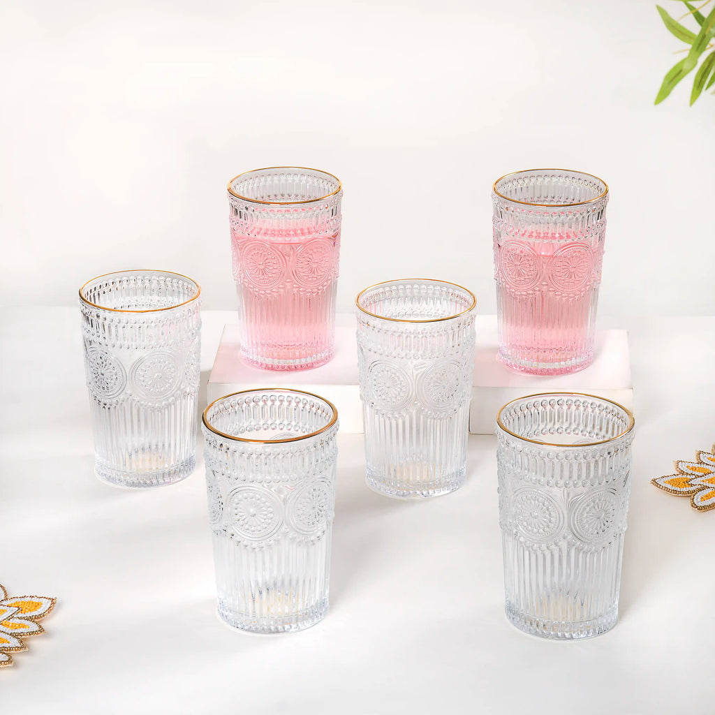 Glassy Glamour Gift Set Of 4 Nestasia