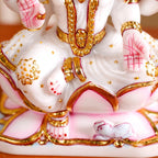 Goddess Laxmi On Lotus Idol 17x12cm Nestasia
