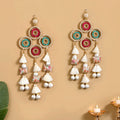 Gold Crochet Door Hangings Set Of 2 Nestasia