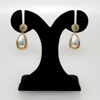 Gold Drizzle Drops Dangler Earrings Nestasia