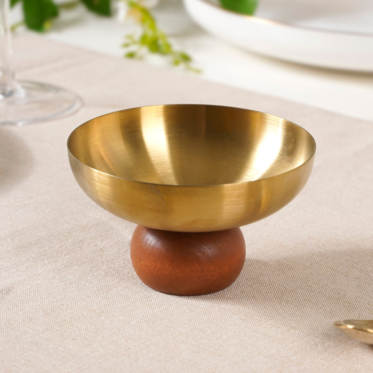 Gold Plated Stainless Steel Bowl 150ml Nestasia