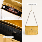 Gold Sheen Shoulder Bag Nestasia