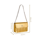 Gold Sheen Shoulder Bag Nestasia
