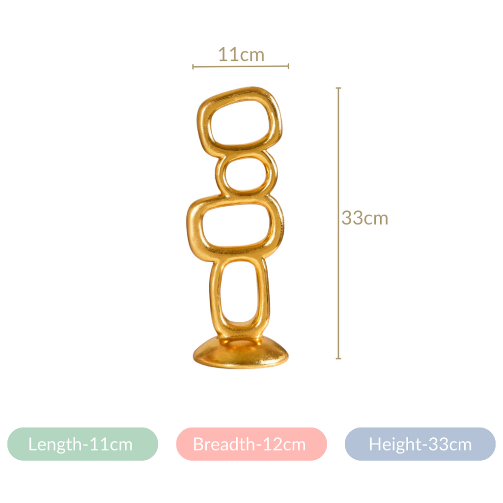 Modern Stacked Abstract Showpiece Nestasia