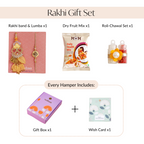 Golden Glow Rakhi Lumba Gift Set Nestasia