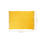 Sweet Corn Yellow Couch Throw Nestasia
